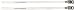 Zefal Leather Toe Straps (White, 370-mm)
