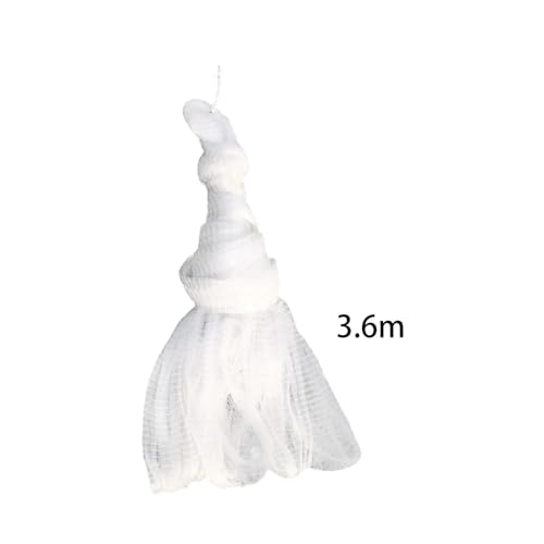Filet de pêche à lancer à la main FilDe PêChe fini les mailles emmêlées 360cm