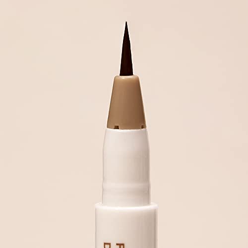 Im Unny Fake Trick Double Eyelidner 01 Pale Brown | Korean Eye Bag Makeup, Aegyo Sal Liquid Liner For Cute, Youthful Eyes, Long Lasting Waterproof Hypoallergenic Formula | Korean Makeup #TOP4