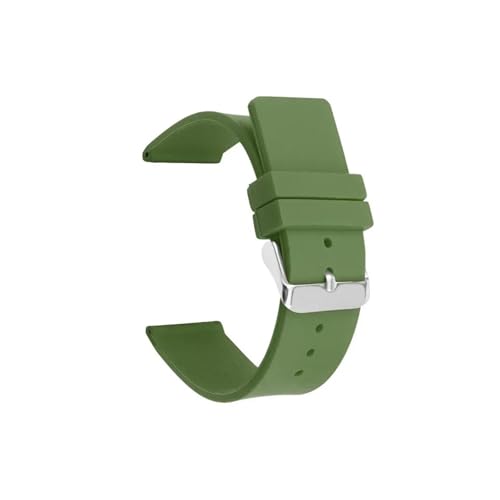 [] YingYou 12mm 14mm 16mm 18mm 20mm 22mm 24mm VRXgbv IKΉ \tgo[oh LfBJ[ Y fB[X puXbgANZT[(Army green,SILVER B