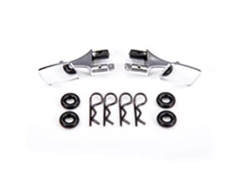 Espejo lateral cromado Trx9111 soluciona roturas en laterales de coches a escala RC