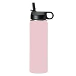 LaserGram Personalized 20oz Water Bottle, Cheerleader (Pink) - Image 4