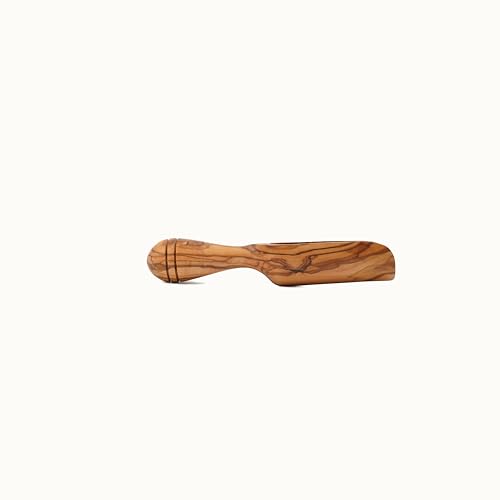 Spatule à riz en bois d'olivier pour service de table convivial