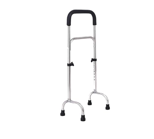 Barre d'appui ajustable pour personnes âgées et PMR - Support de mobilité 74-90cm pour lit et WC