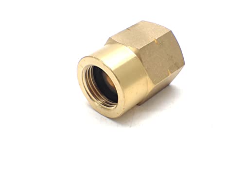 Tezla Conversion Adaptor from 21.8mm Butane Nut to standard propane Pol