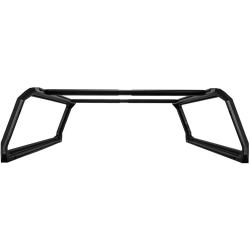 KUAT Ibex Versatile Durable Lightweight Aluminum Adjustable Truck Bed Rack - Stainless Steel Hardware Included | 1,200 LBS Static & 300 LBS Dynamic Weight Capacity, IBEXA1 - Mid-Size - Short-Bed