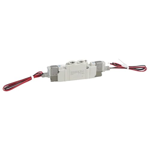 Électrovanne 5 voies haute précision SY5220 double solénoïde DC24V robuste - 3