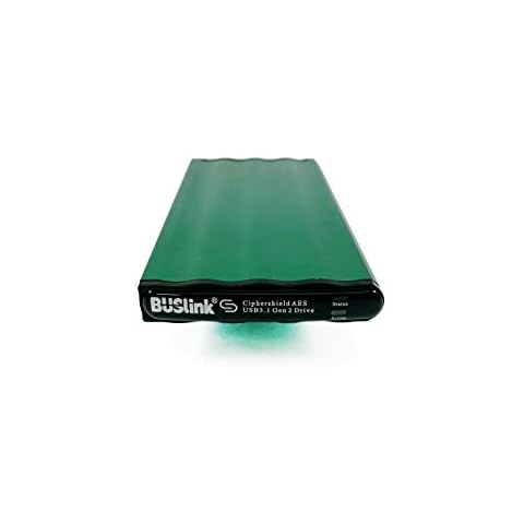 BUSlink CipherShield USB 3.1 Gen 2 Type-C FIPS 140-2 Level 2 HIPAA 256-bit AES Hardware Encrypted External Disk-On-The-Go Portable Slim SSD Drive (4TB) Cover
