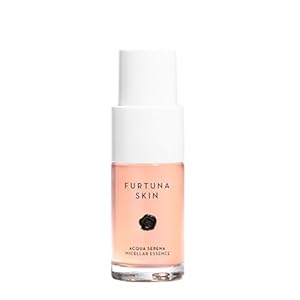 Furtuna Skin Micellar Cleansing Essence Water – Dual-Use Cleanser & Toner, Nutrient-Rich, pH Balanced, Organic Botanicals, Dermatologist Approved – 15ml