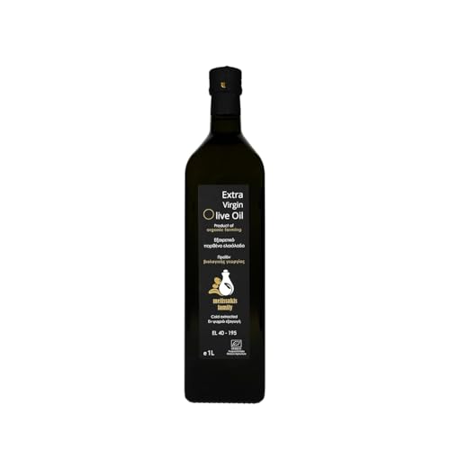 Aceite de oliva extra virgen orgánico Melissakis Family 1L