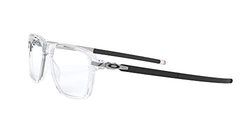 Image of Oakley Men Clear Lens Square Frames - 0OX8166