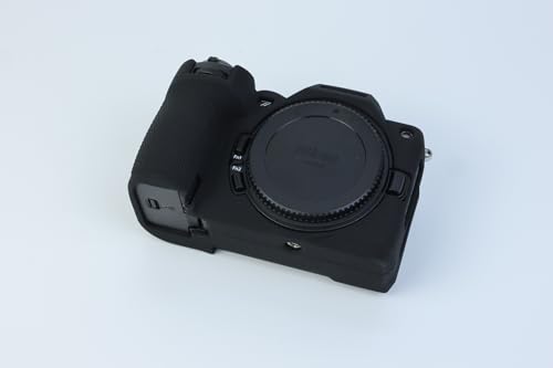 Funda para cámara Nikon Z5 II, silicona negra ligera miniatura 3