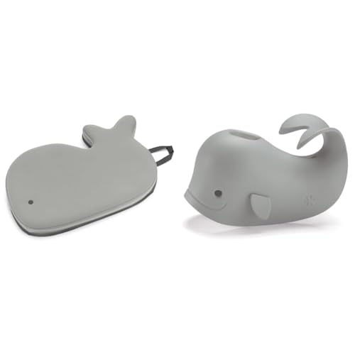 Image of Skip Hop Moby Bath Kneeler and Spout Cover, Grey