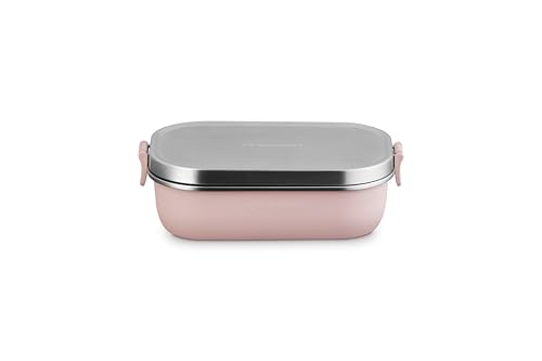 Image of Le Creuset Stainless Steel On The Go Lunch Box, 30 oz., Shell Pink