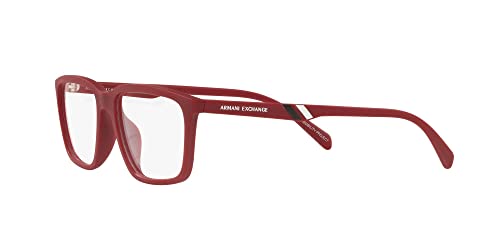 Image of Armani Exchange mens Ax3089u Universal Fit Square Prescription Eyewear Frames