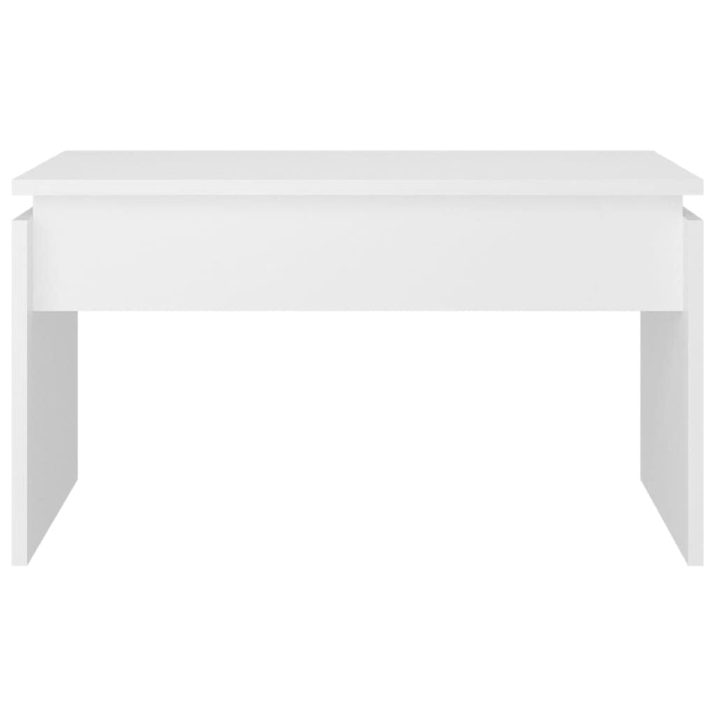 Couchtisch Weiß 68x50x38 cm Spanplatte