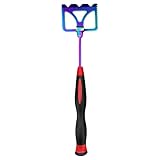 Pala de cebo para camarones | Espátula de acero inoxidable para señuelos de pesca, plegable, antideslizante, accesorios de pesca al aire libre, mango ergonómico, desmontable en forma de T, pala de