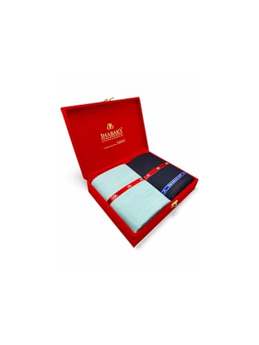 Image of JHABAK'S Unstitched Cotton Blend Solid Shirt & Trouser Fabric - 2.25 m Shirt Cloth - 1.20 m Pant Piece