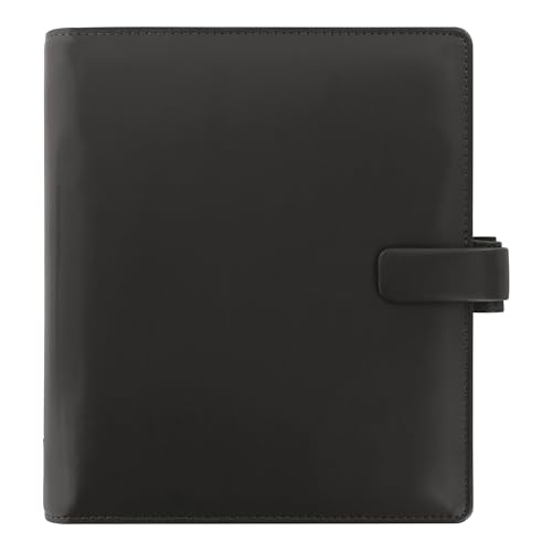 Organiseur A5 noir Filofax Metropol C026968 agenda semainier 6 anneaux