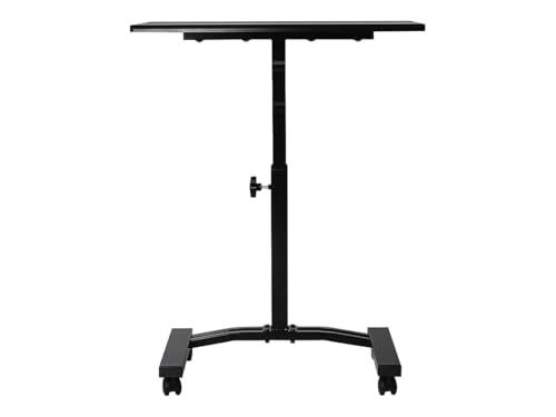 Seville Classics OFF65854 Mobile Laptop Computer Desk Cart Height-Adjustable from 20.5