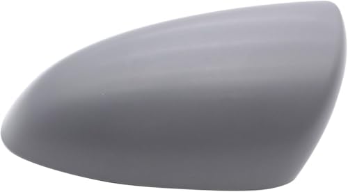 Image of TAKPART 1 PC Door Rear View Mirror Cover Grey Left Passengers Side Car Exterior Wing Mirror Cover Cap Compatible for Nissan Qashqai J10 2007-2014