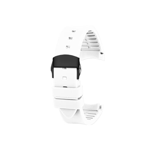 20/22mm �X�|�[�c�h���A�[�N�}�E�X �V���R�[�����v�o���h TIMEX Expedition T49963 T49905�p (�z���C�g-�u���b�N�A22mm)