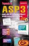 Paperback Programacion Con ASP 3 - Con CD ROM (Spanish Edition) [Spanish] Book