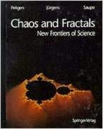 Hardcover Chaos and fractals: New frontiers of science Book