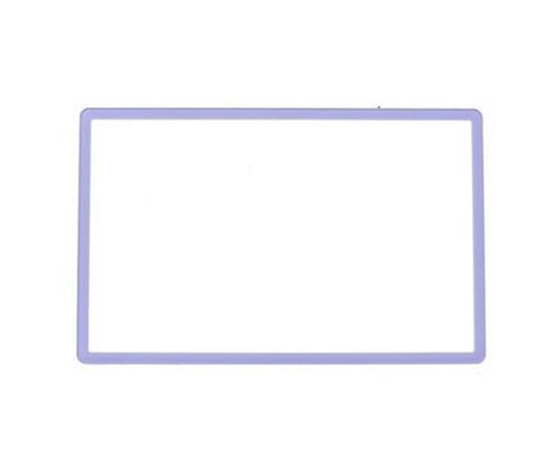 Image of Glass Up Screen Lens with Adhesive for 2DS Console Replacement (Purple)