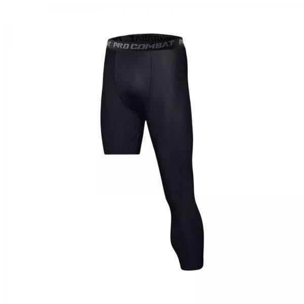 5xMens Athletic Pants Workout Leggings for Basketball Training Fitness L Black Left Long|Clothing, Shoes & Accessories | Womens Clothing | Leggings-image-32