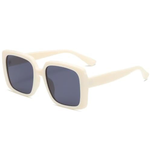 Lunettes de soleil rétro surdimensionnées UV400 pour vos sorties plages et terrasses