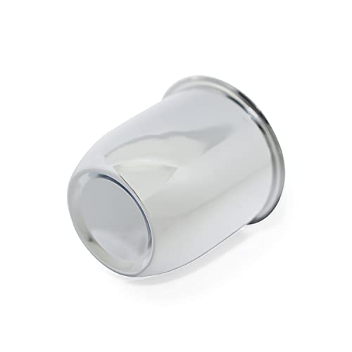 Topline Products C100 Chrome 3.18" Wheel Center Cap | Closed End Push-Through Design #TOP2