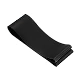 harayaa Banda de Resistencia Elástica para Ejercicio Fitness Piernas Glúteos Brazos con Material TPE Portátil Apta para Mujeres Hombres Pilates Rutinas Casa, Negro