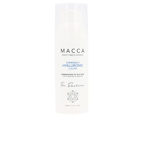 MACCA - SUPREMACY HYALURONIC - Emulsión de Ácido Hialurónico - Tratamiento Facial Hidratante - 50 ML