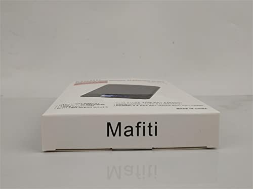 Gram Scale, Mafiti Kitchen Scale Digital Weight Mini Grams Jewelry Scale 3000Gx0.5G With Lcd Display Stainless Steel For Cooking Baking Jewelry Weight Postal (Battery No Include) 1Pack (Black) #TOP6