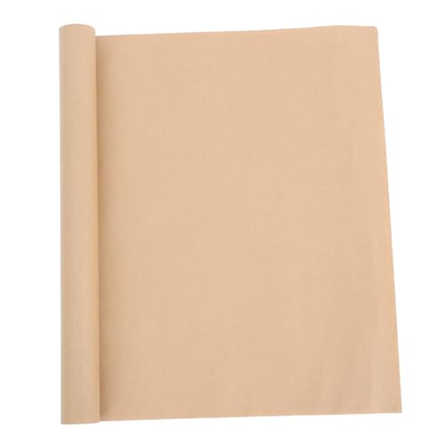 Angoily Diy Floral Wrapping Paper Roll Brown Craft Paper for Art Projects Kraft Paper for Present Wrapping