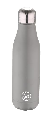 Bergner Botella Termo 500ml Acero Inoxidable Gris