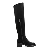MARCO TOZZI Damen Overknee Stiefel mit Blockabsatz Vegan, Schwarz (Black), 40 EU – Ansicht 2