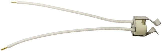 5 PCS Manufacturer Wholesale MR16J Ceramic Clip Lamp Holder GN-101G5.3 Cable Length 20CM(GN-101-F)