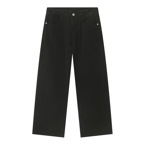 Jean droit large pour homme le pantalon automne décontracté idéal