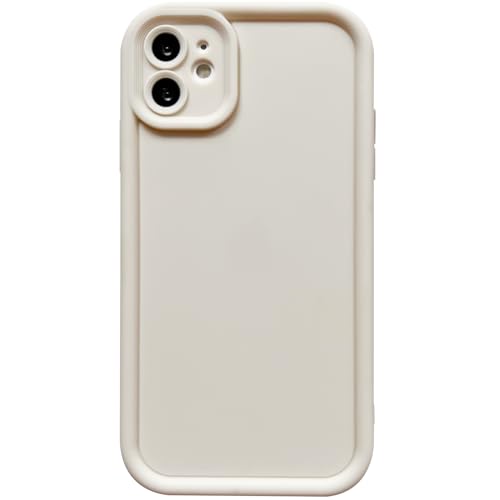 Image of Puxicu Slim Case for iPhone 16, Enhanced Camera Protection, Shockproof Skin-Friendly Touch Soft Case Cover for iPhone 16 Phone 6.1 inch, White