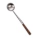 Atmm atm Trwałe przenośne narzędzia do gotowania ze stali nierdzewnej Kuchenny Kuchenny Wok Spoon Spoon Skimmer Madle Set (Color : Spoon)