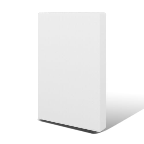 Image of Pack n Play Mattress Topper, 38x26 White Breathable Soft Cover Mattresses for Playard Playpen, Indoor & Outdoor Use