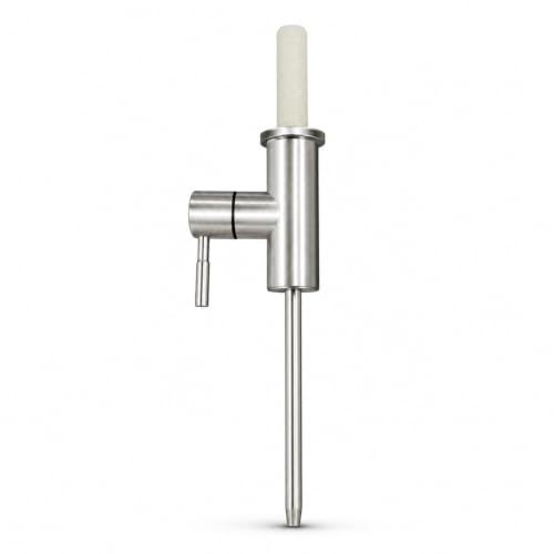 Image of AMPEREUS RO Tap Extender for Water Purifier, Premium Stainless Steel RO Faucet Attachment for Easy Water Flow, Splash-Free Design, Durable Tap Extender for Kitchen Use
