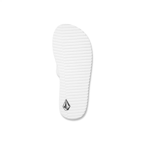 Image of Volcom Men's Recliner Slide Sandals - Comfort Foam Footbed, Water-friendly Nubuck Strap Slides