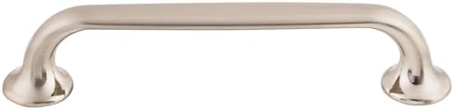 Top Knobs TK594BSN Mercer Collection 5-1/16" Oculus Oval Pull, Brushed Satin Nickel