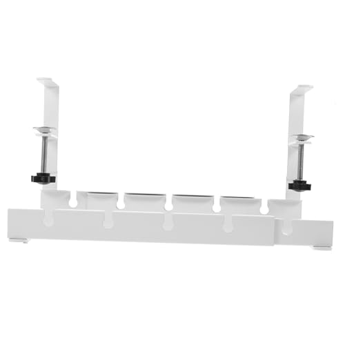 Fixation chargeurs et multiprises avec ce support de câbles bureau