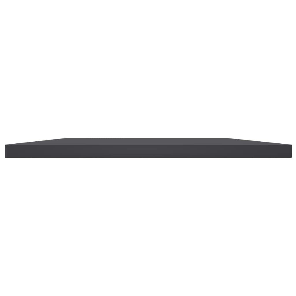Bücherregal-Bretter aus Holzwerkstoff grau 40x40x1,5 cm 8 Stück, stabiles Regalsystem für Wohnzimmer, Büro, Küche und Werkstatt, vielseitiges Wandregal für zusätzlichen Stauraum