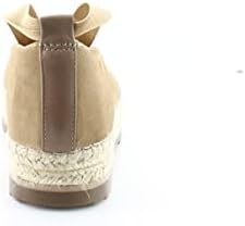 Naturalizer Womens Impress Suede Ankle Wrap Wedge Heels Tan 6.5 Medium (B,M) | Image 5
