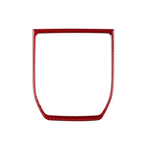 Pegatina panel de cambio de marchas para WRX STI 2022-2023 en fibra de carbono roja exclusiva